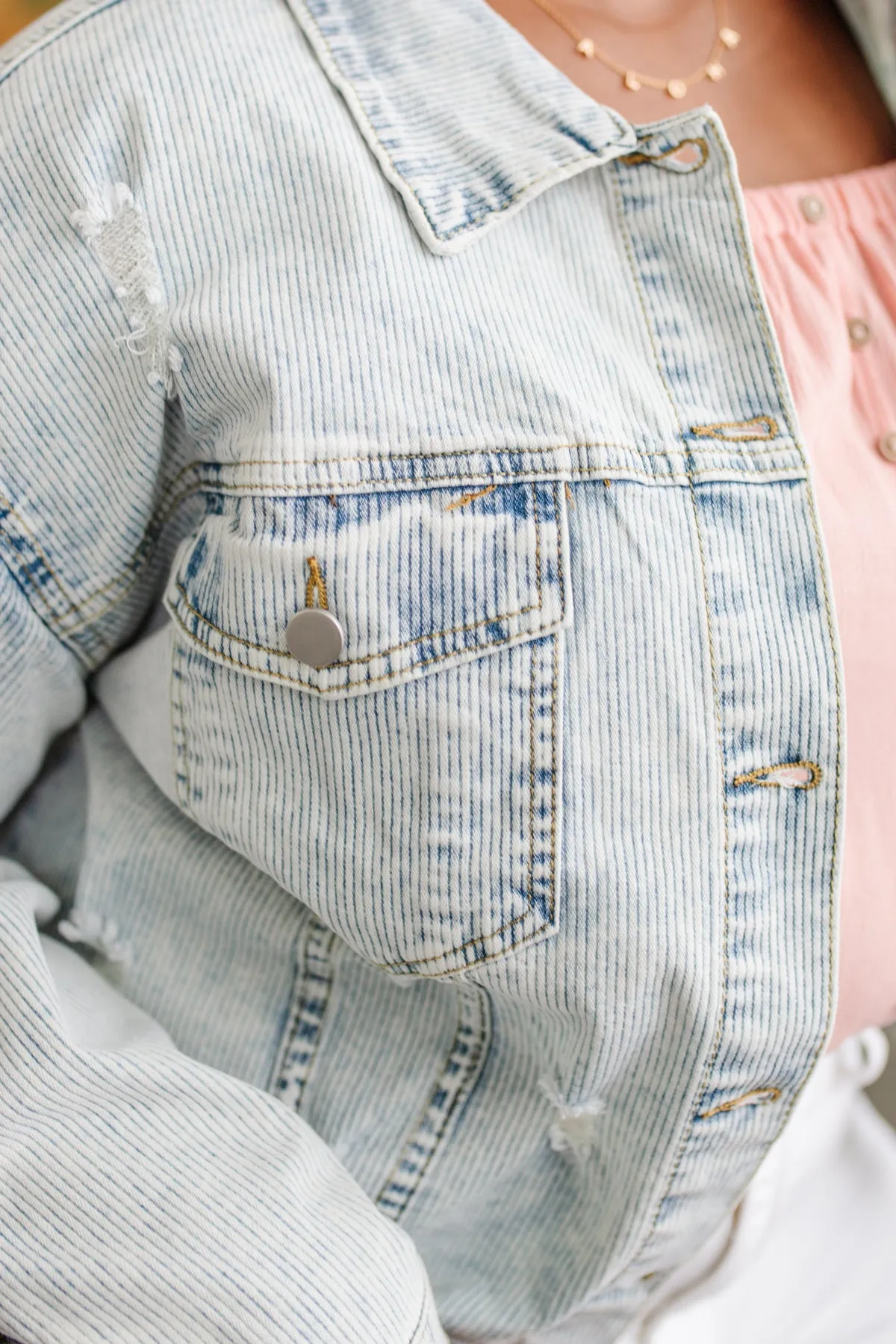 Miles Between Us Denim Jacket