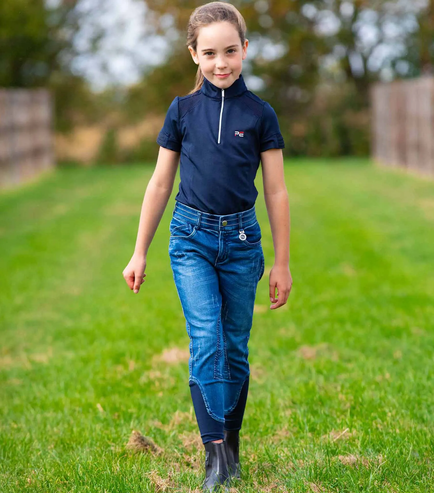 Mini Roxy Girl's Denim Riding Breeches