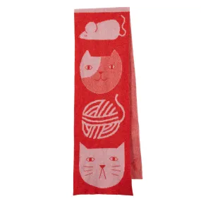 Mog Totem Scarf Pink