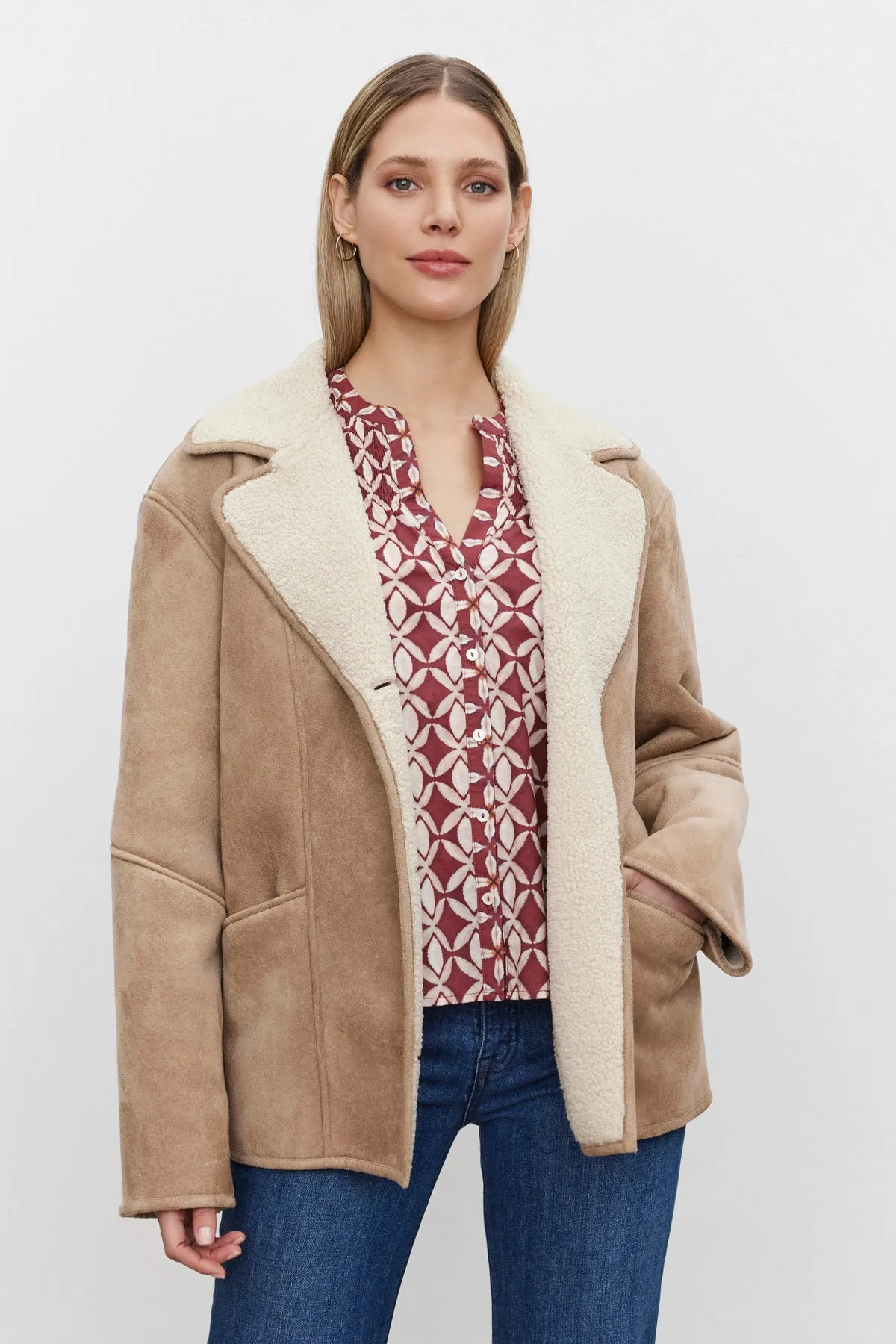 MOLLY LUXE SHERPA JACKET