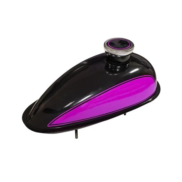 Motorized Bicycle Peanut Gas Tank and Fuel Cap Custom Decal Kit