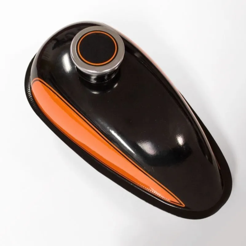 Motorized Bicycle Peanut Gas Tank and Fuel Cap Custom Decal Kit