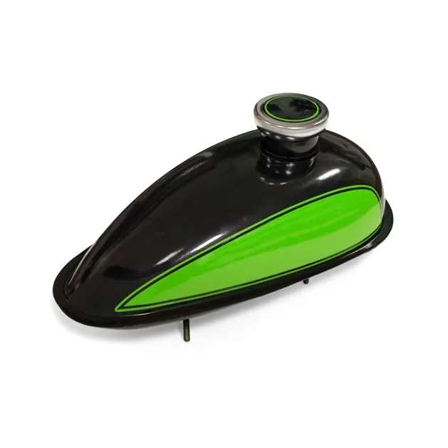 Motorized Bicycle Peanut Gas Tank and Fuel Cap Custom Decal Kit