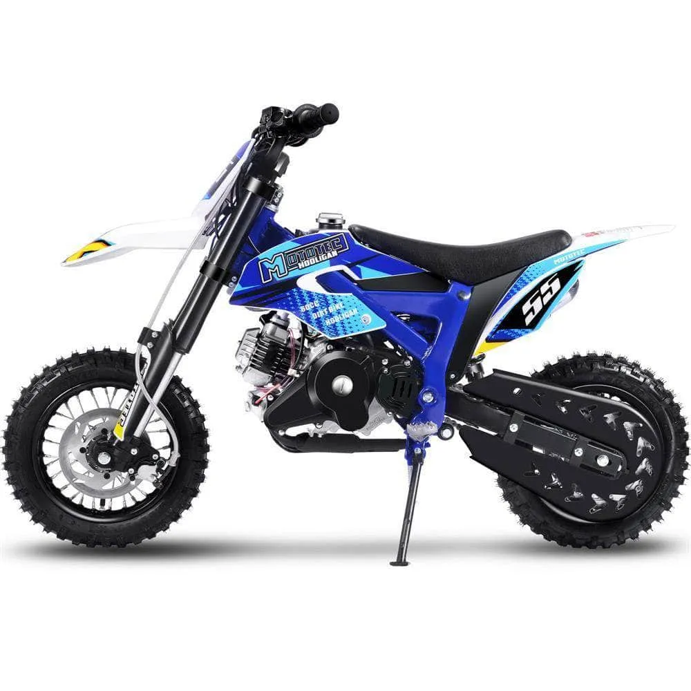 MotoTec Hooligan 60cc 4-Stroke Gas Dirt Bike