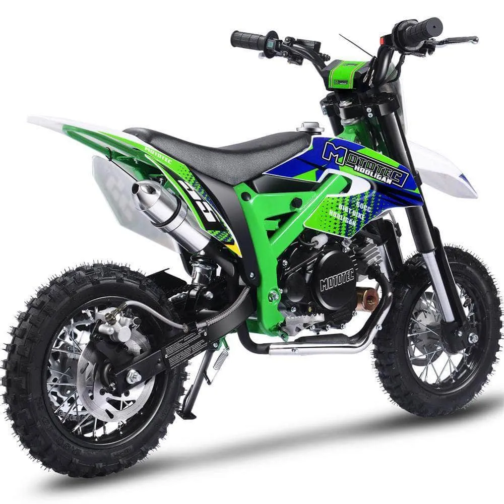 MotoTec Hooligan 60cc 4-Stroke Gas Dirt Bike