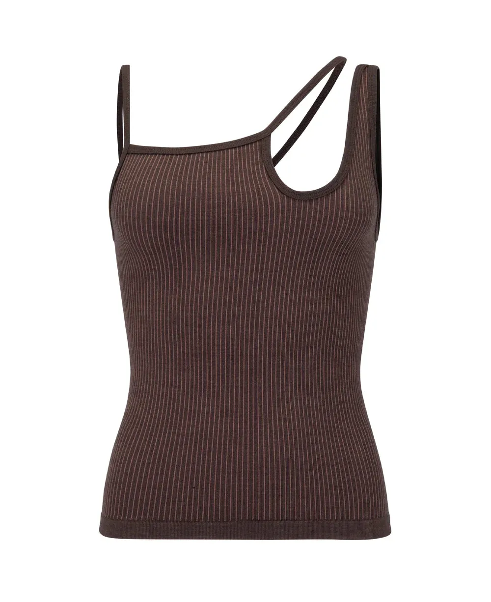 Nagnata Elliptic Tank - Chocolate/Clove