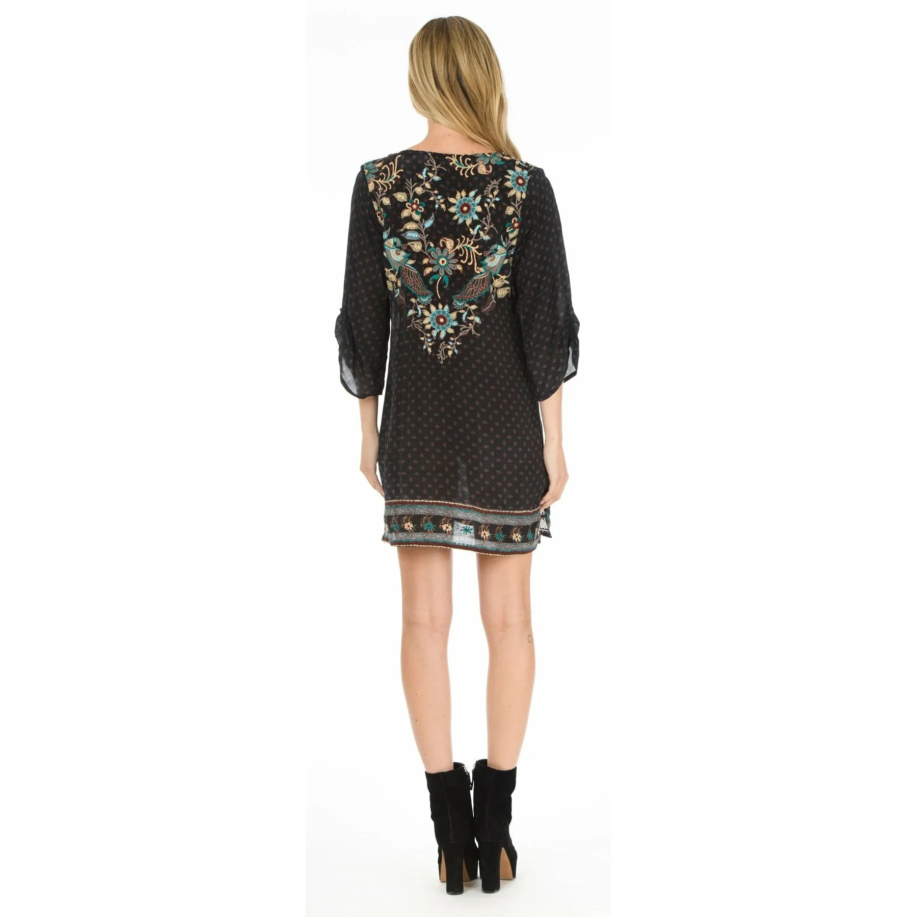 Nicoli Peacock Tunic Dress