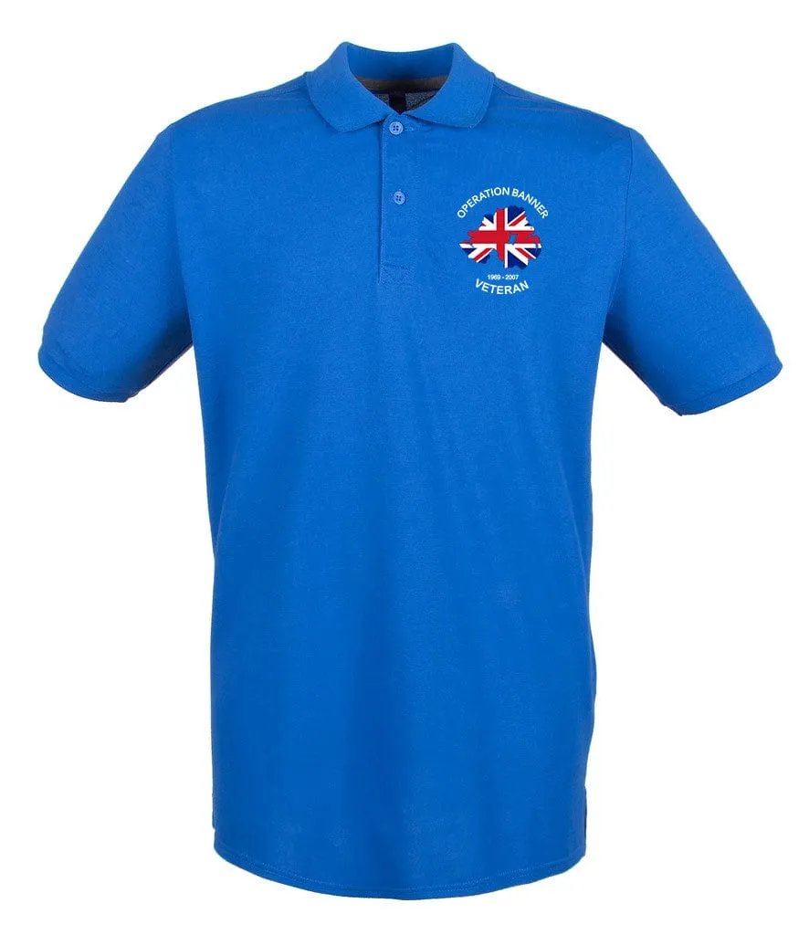 OP BANNER VETERAN Embroidered Polo Shirt