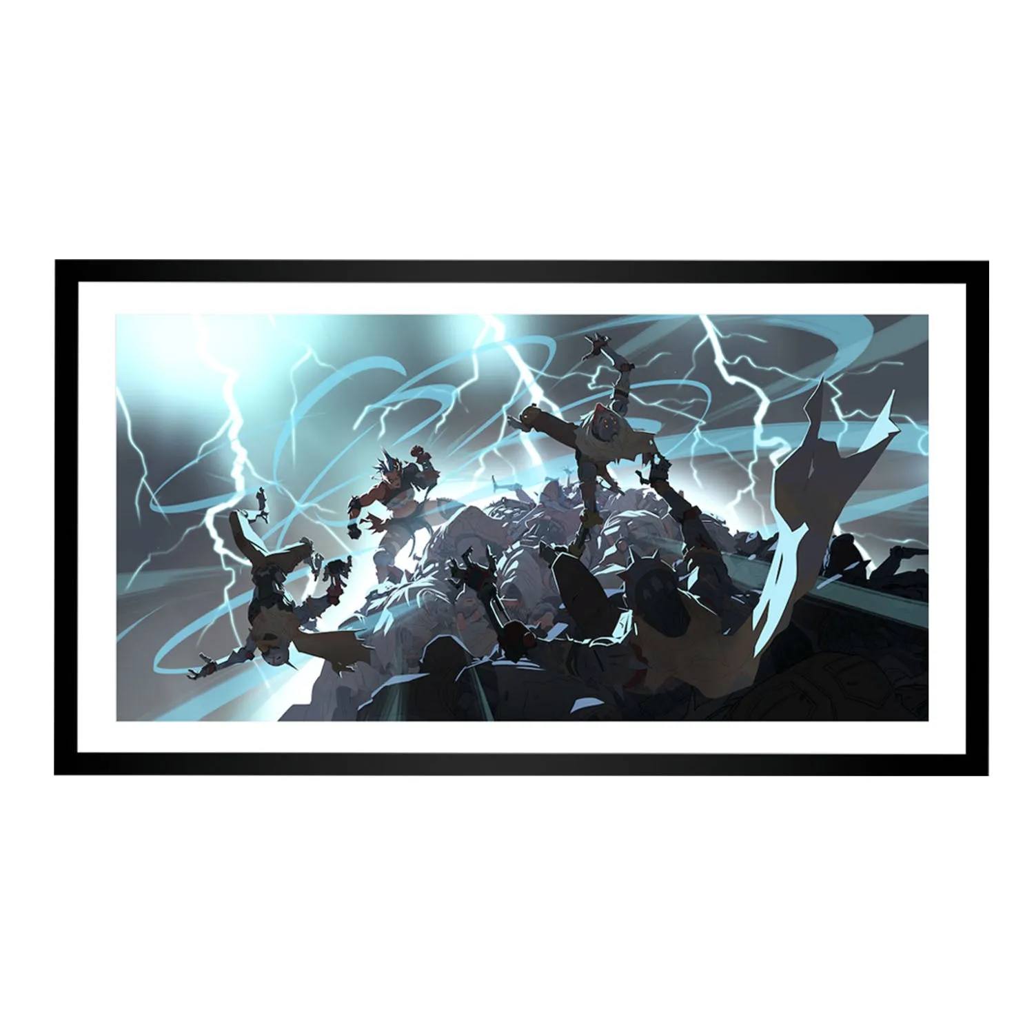 Overwatch 2 The Reckoning 30.5x61cm Framed Art Print