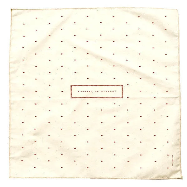 Pioneers, Oh Pioneers! Handkerchief