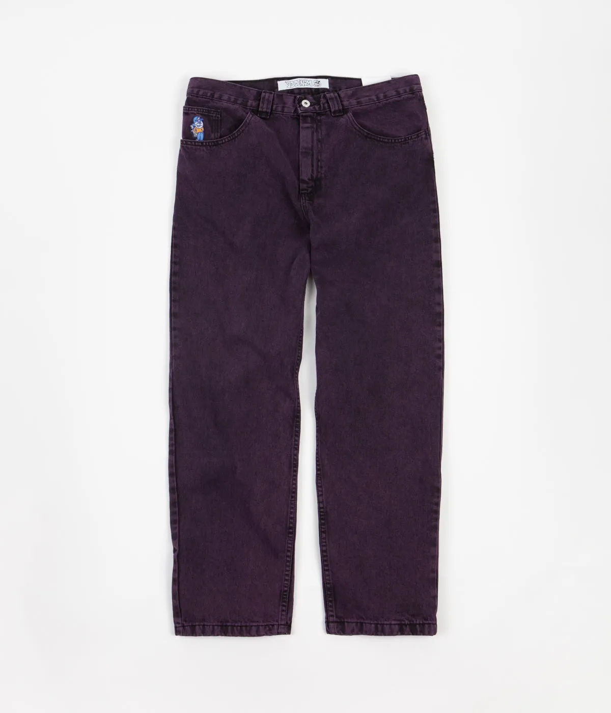 Polar 93 Denim Jeans - Purple Black