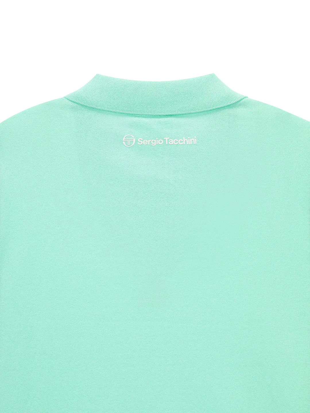 Preppy Knit Polo- Light Mint