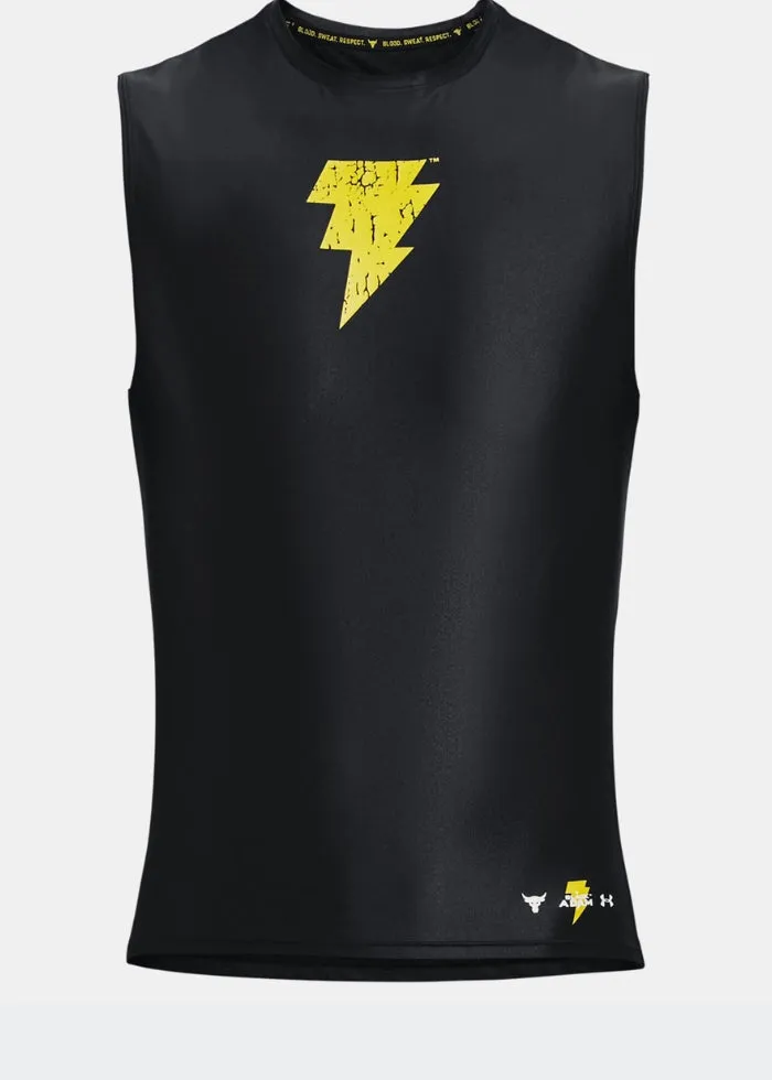 Project Rock HeatGear® Iso-Chill Black Adam Tank