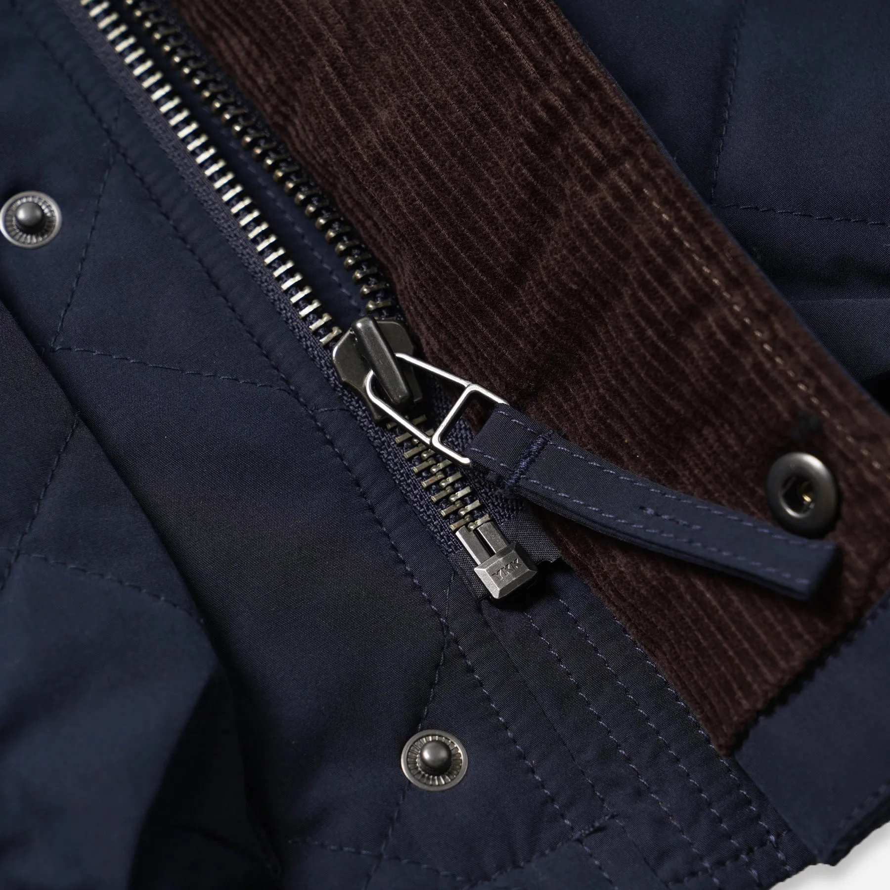 QUILTED HERITAGE HUNTING JACKET - NAVY