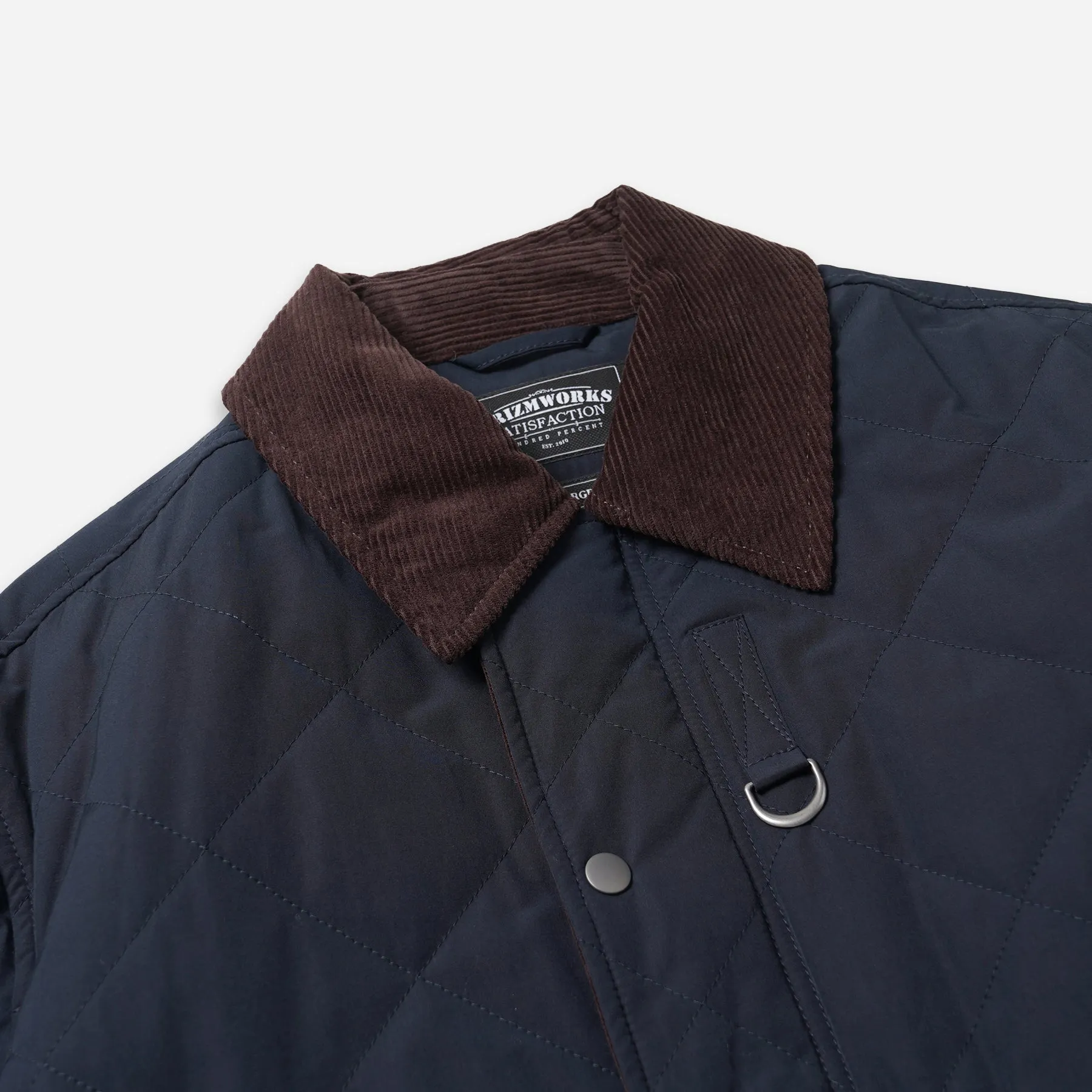 QUILTED HERITAGE HUNTING JACKET - NAVY