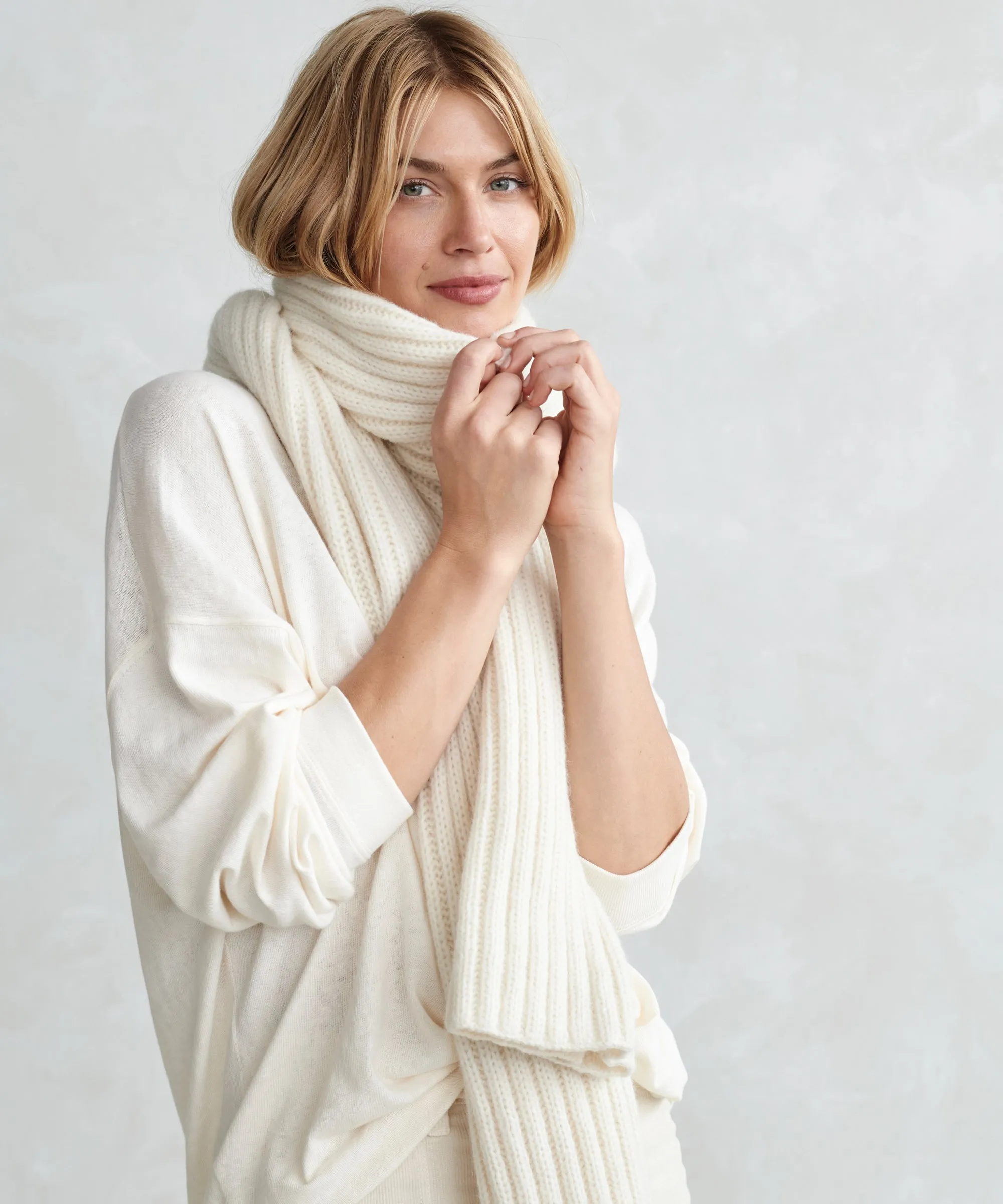 Ribbed Scarf