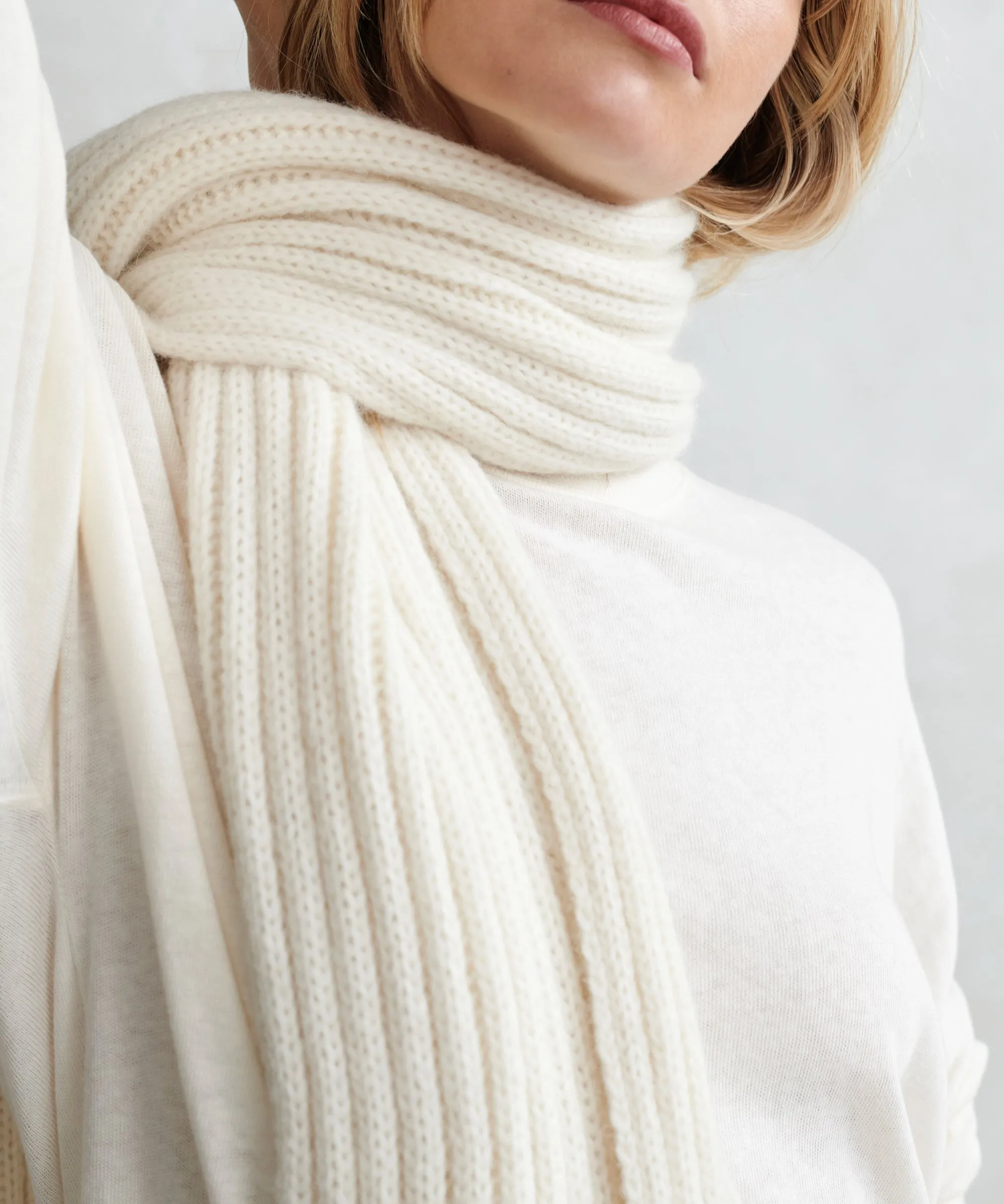 Ribbed Scarf