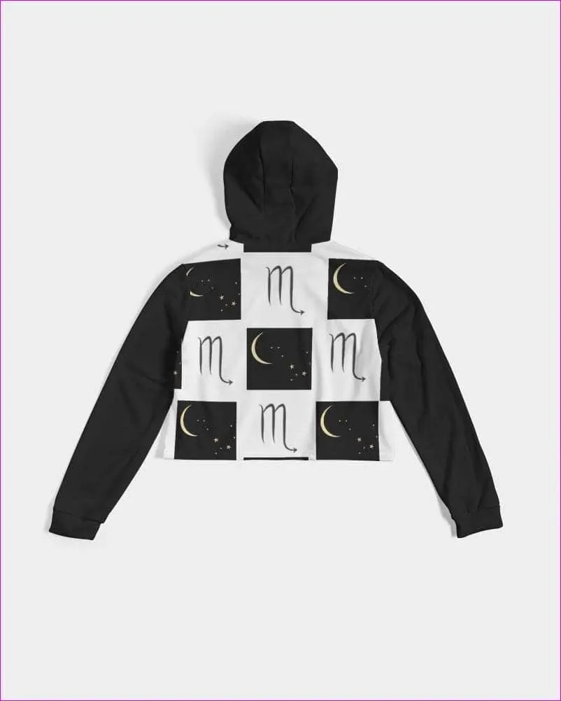 Scorpio Moon  Women's Cropped Hoodie