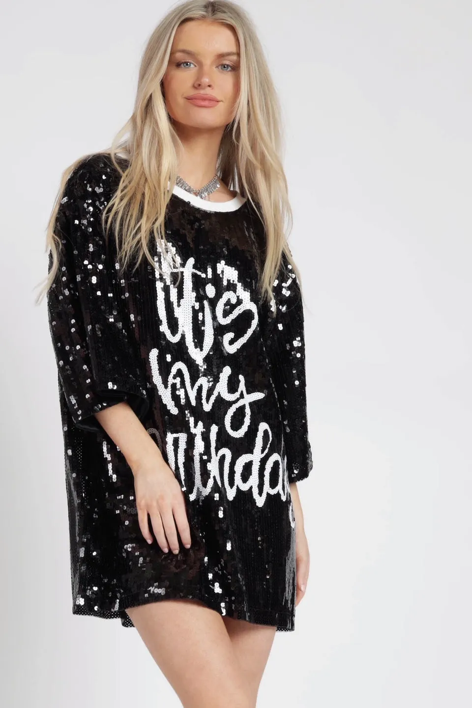 Senna Sequin Birthday Tunic