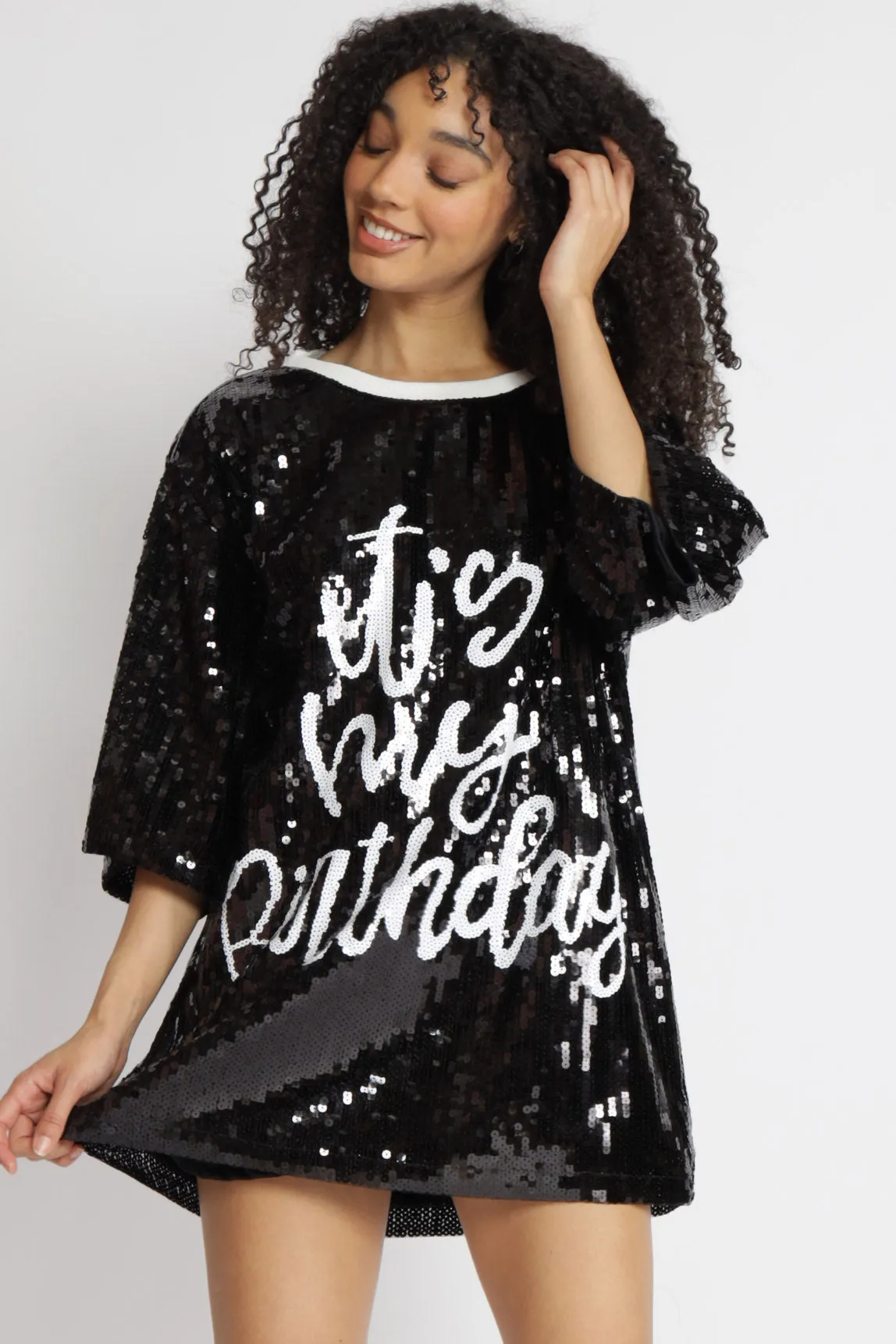 Senna Sequin Birthday Tunic