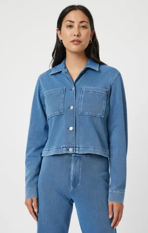 SHIRLEY JACKET IN LIGHT BLUE MOVE