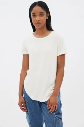 Short Sleeve Crew Neck Relaxed Tee