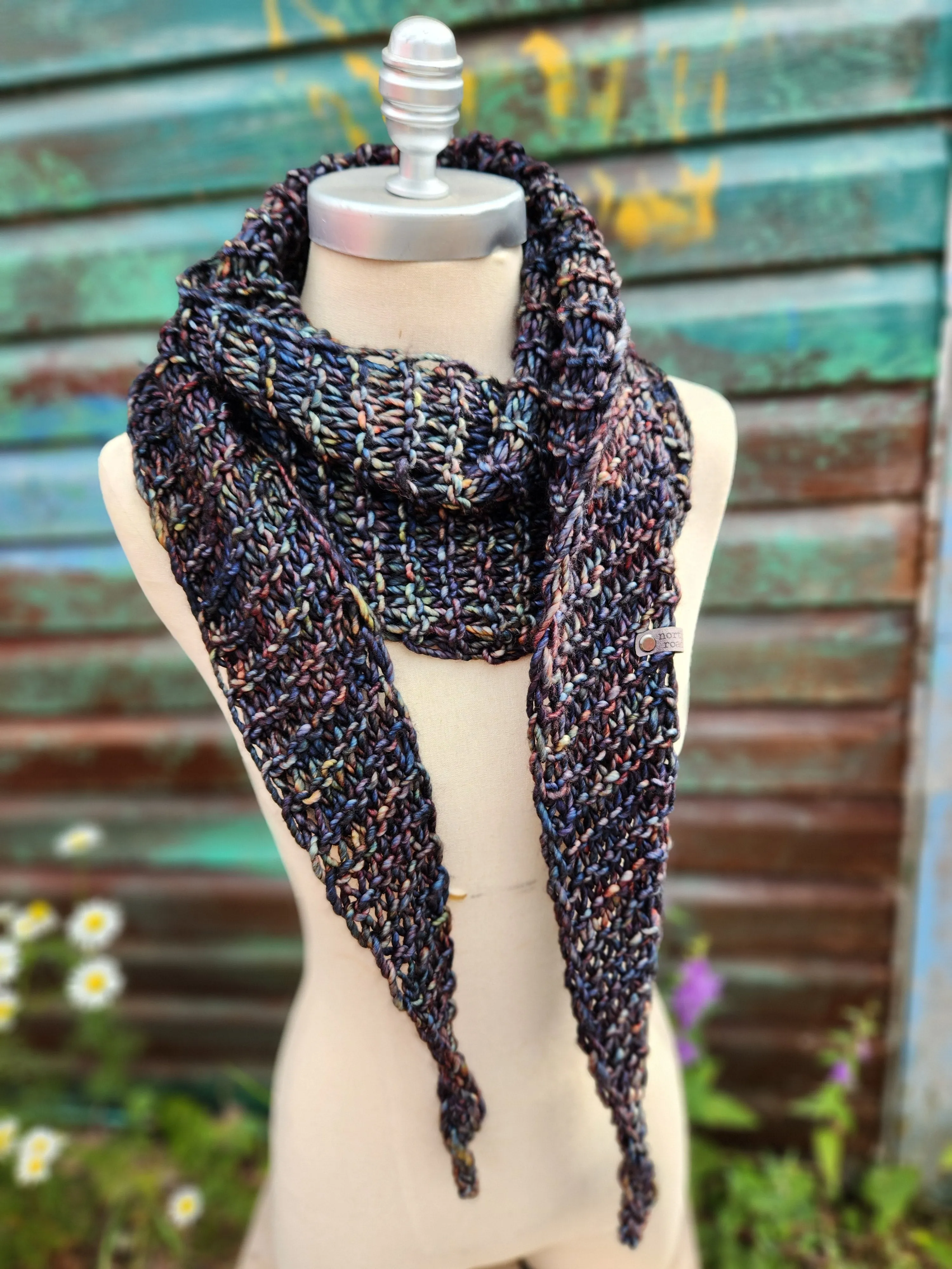 Shovel Point Scarf Knitting Pattern