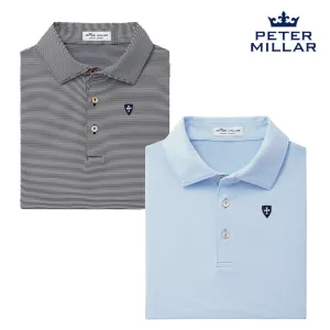 Sigma Chi Peter Millar Polo With Norman Shield