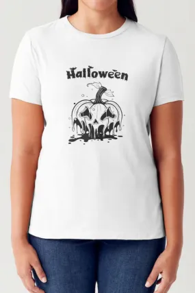 Simply Love Full Size HALLOWEEN Short Sleeve Tubular T-Shirt