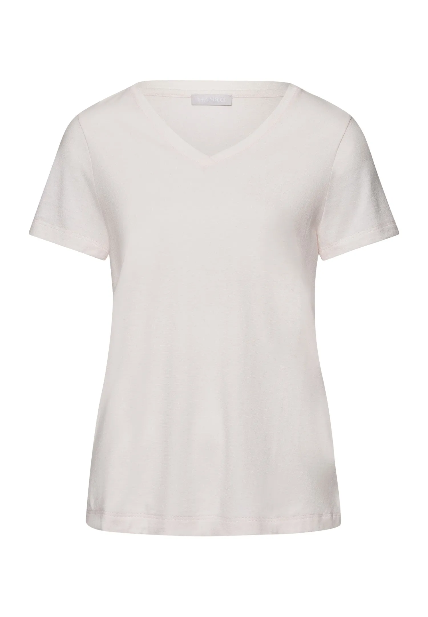 Sleep And Lounge Relaxed V-Neck T-Shirt | Rose Cream 74842-1393