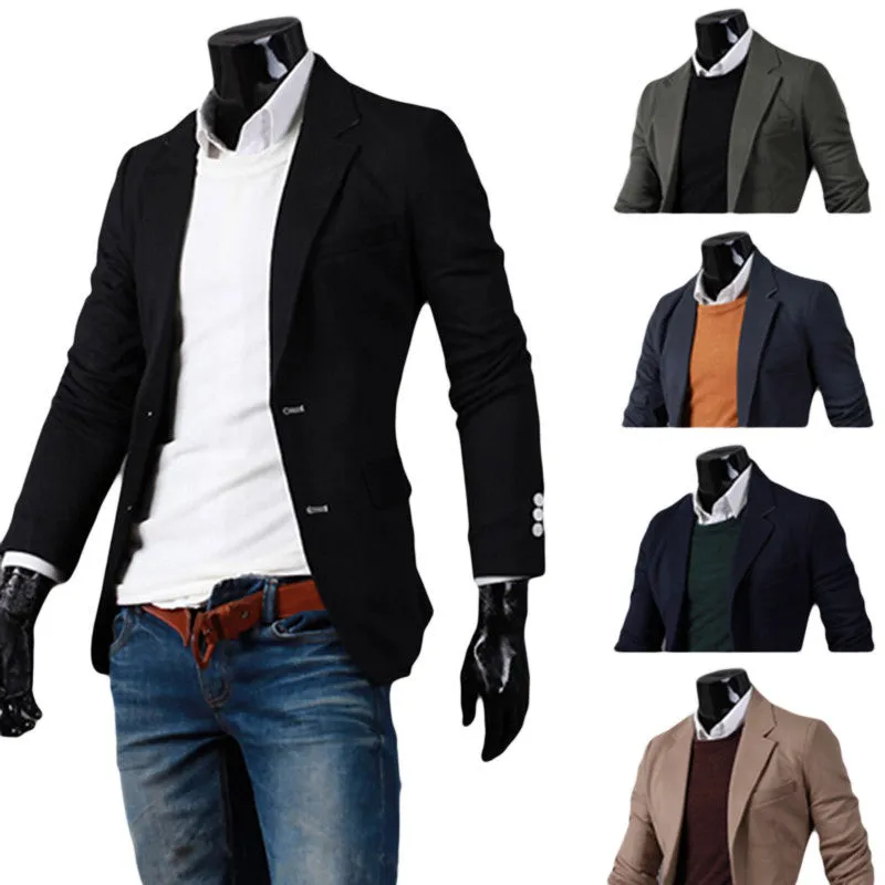 Slim Fit Mens Blazer