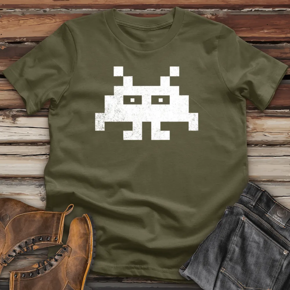 Space Invader Cotton Tee