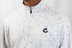 Splatter Quarter Zip | The Blues