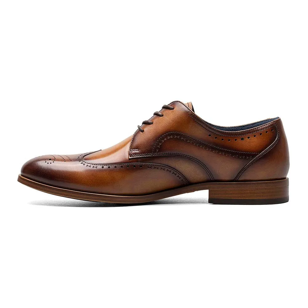 Stacy Adams Tan BRYANT Cap Toe Oxford Shoes