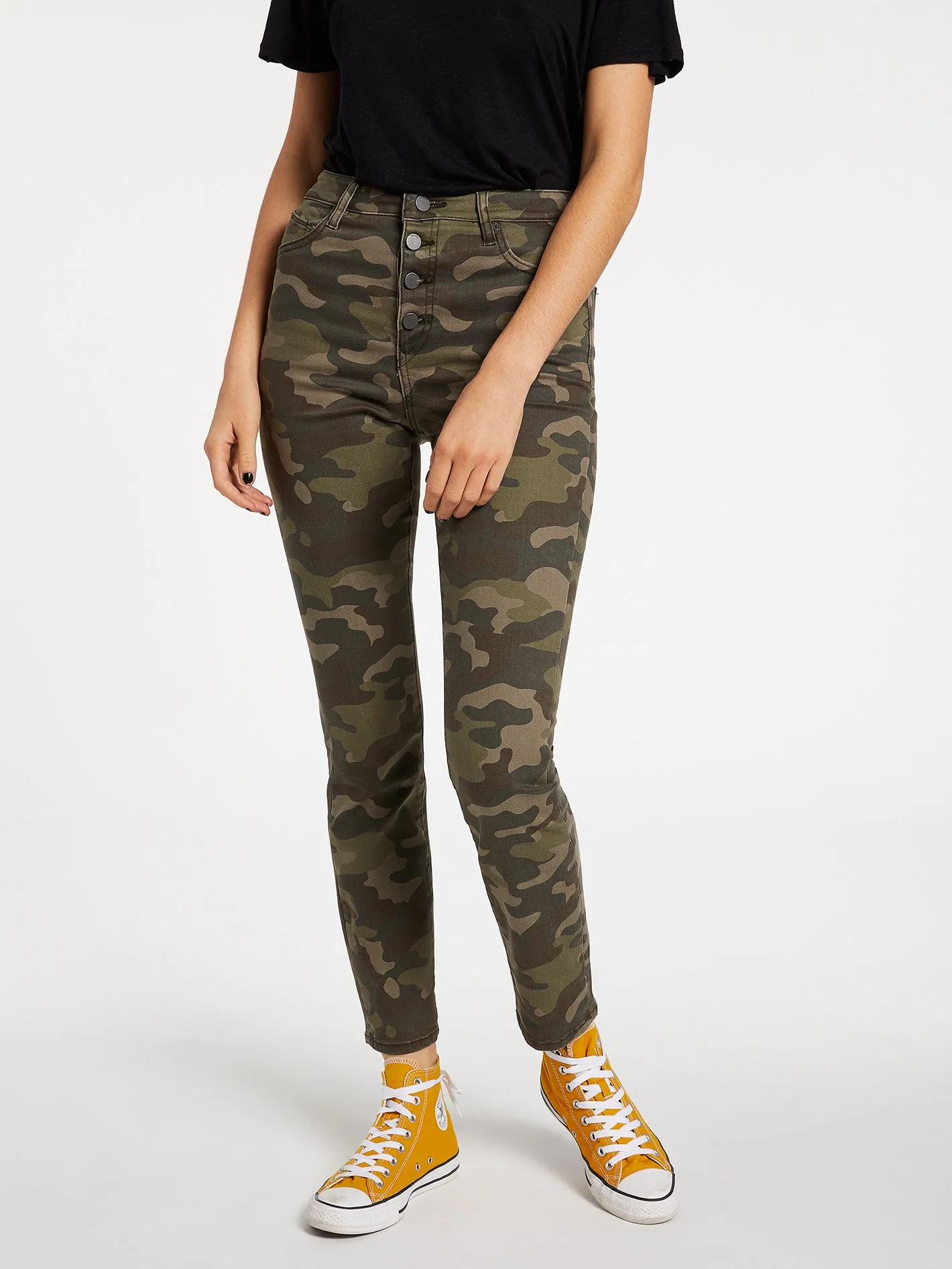 Super Stoned Skinny Jeans - Camouflage