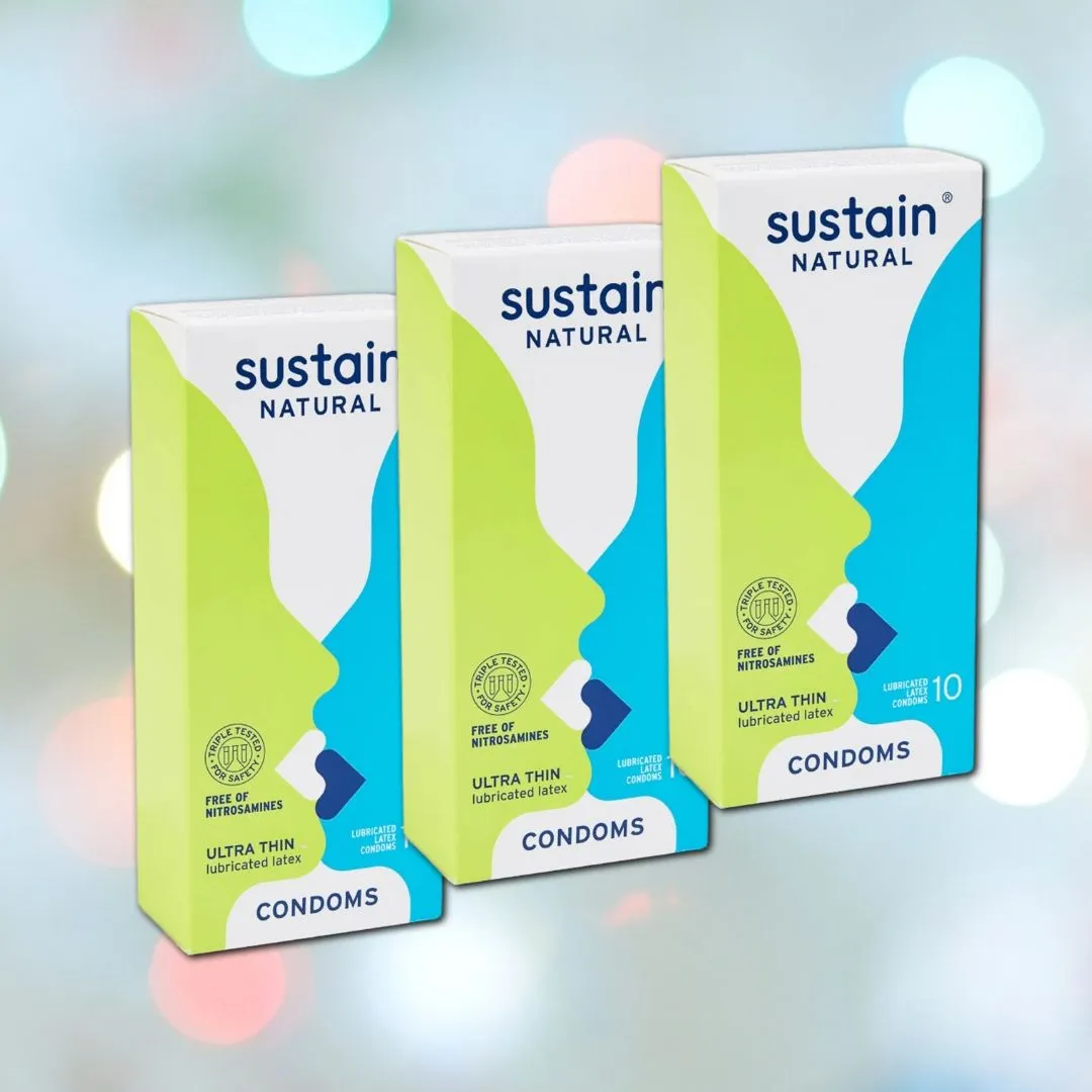 Sustain Natural Ultra Thin Vegan Condoms