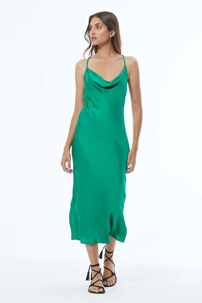 Sweetie Slip Dress // Island Green ~ NO RETURNS