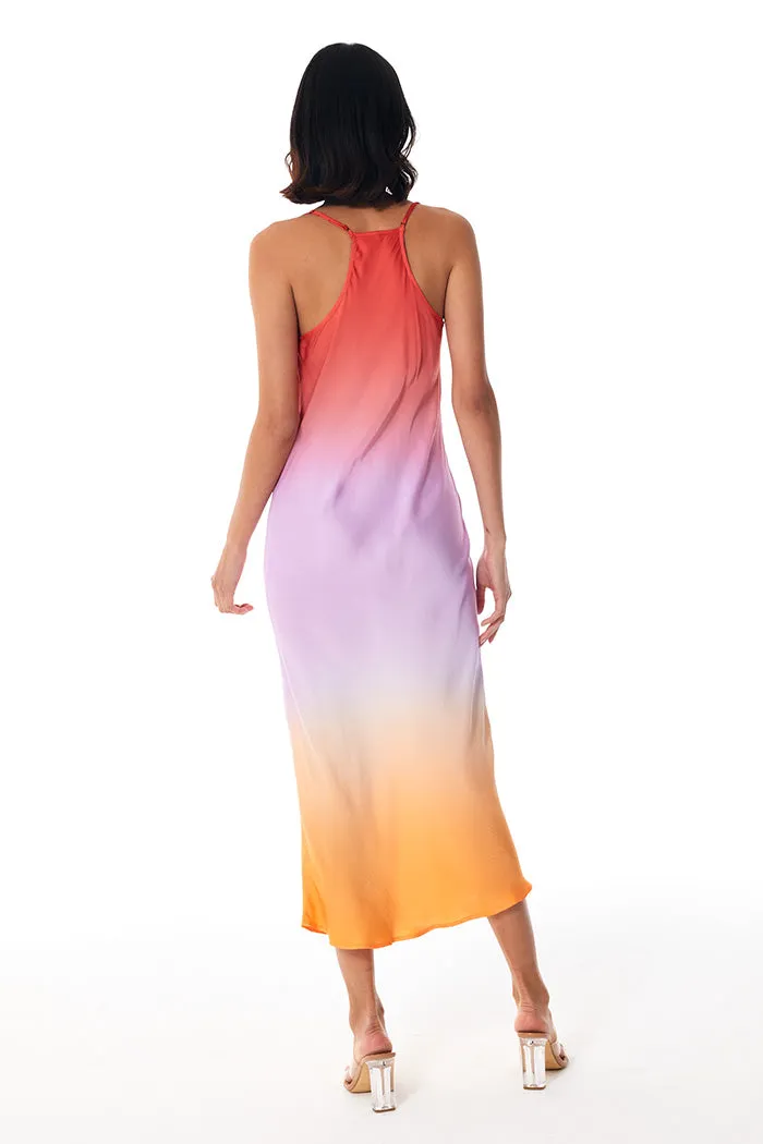 Sweetie Slip Dress // Mandarin Ombre