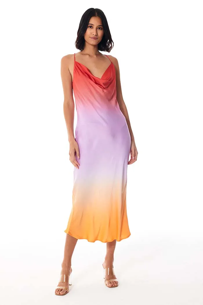 Sweetie Slip Dress // Mandarin Ombre