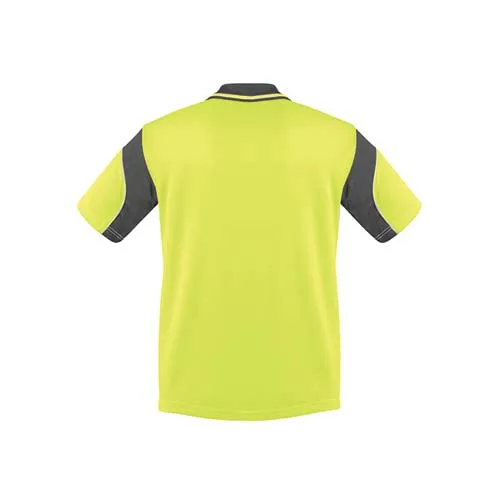 Syzmik Workwear | Mens Hi Vis Aztec Short Sleeve Polo | ZH248