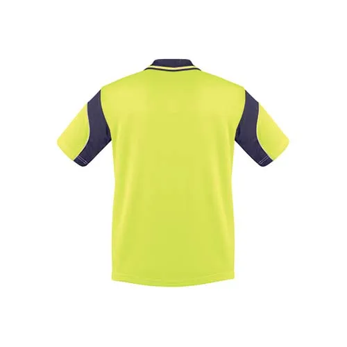 Syzmik Workwear | Mens Hi Vis Aztec Short Sleeve Polo | ZH248