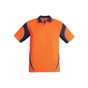 Syzmik Workwear | Mens Hi Vis Aztec Short Sleeve Polo | ZH248