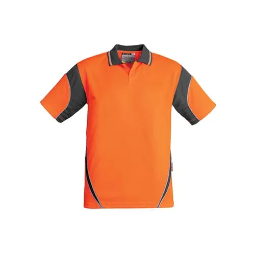 Syzmik Workwear | Mens Hi Vis Aztec Short Sleeve Polo | ZH248