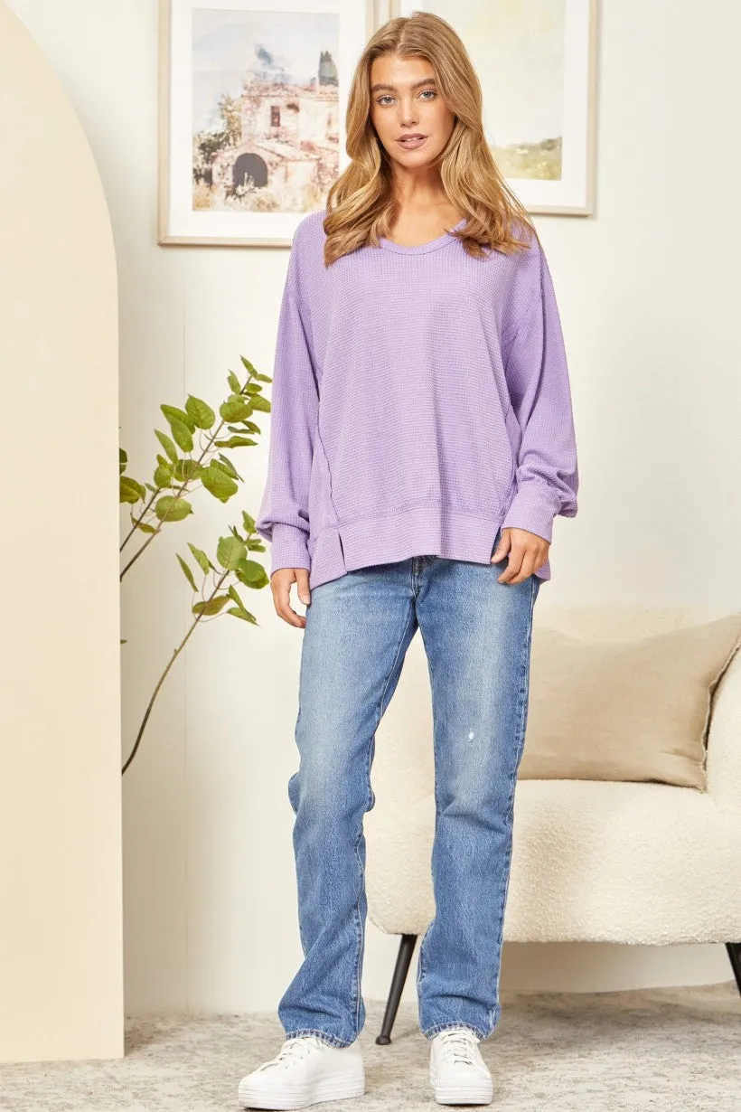 The Kimmy Top - Lilac *The Essentials Collection*