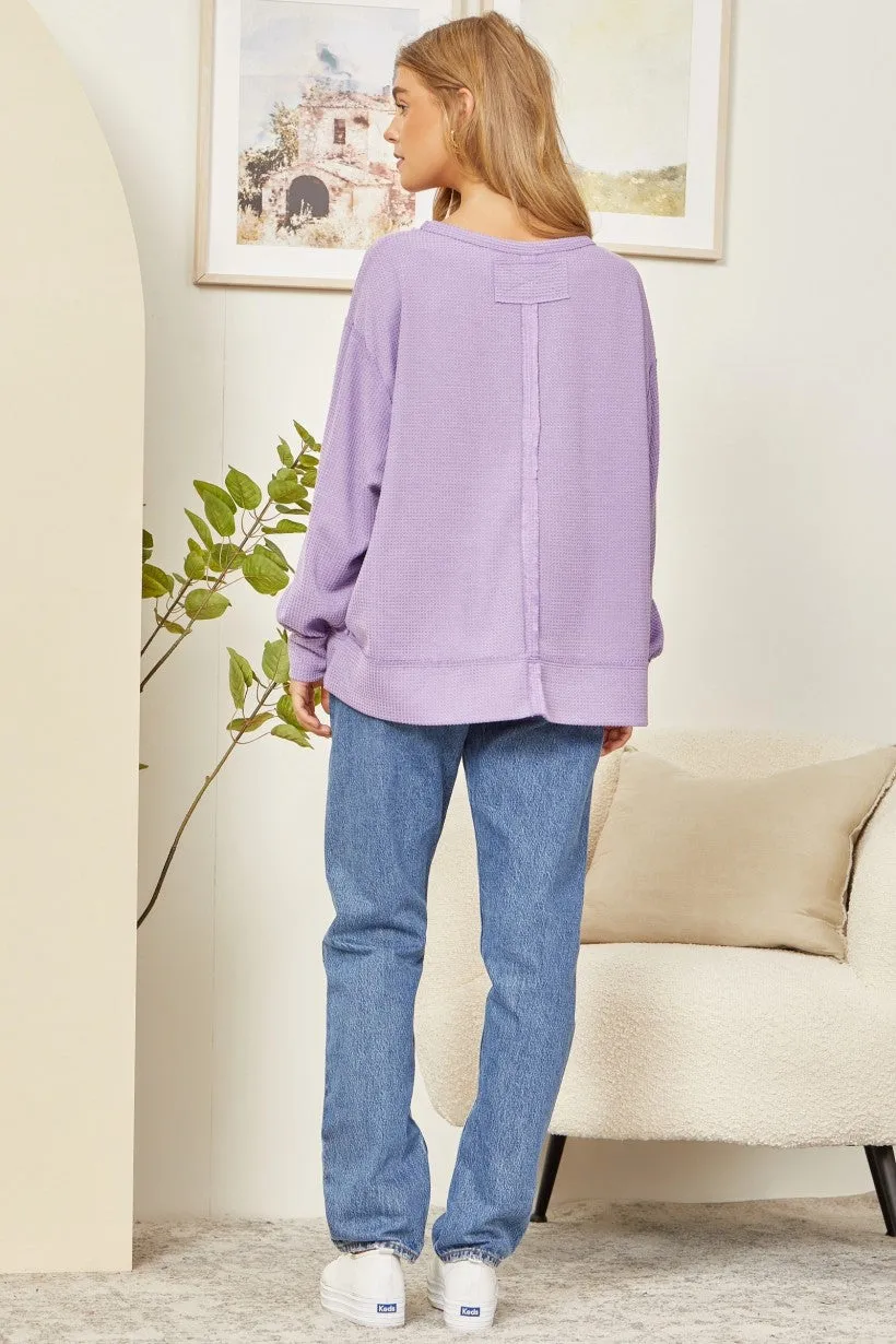 The Kimmy Top - Lilac *The Essentials Collection*