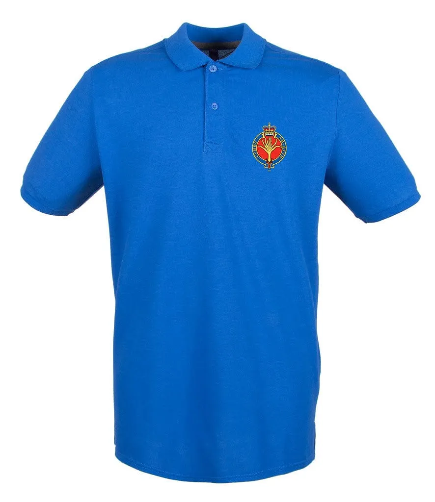 The Welsh Guards Embroidered Pique Polo Shirt