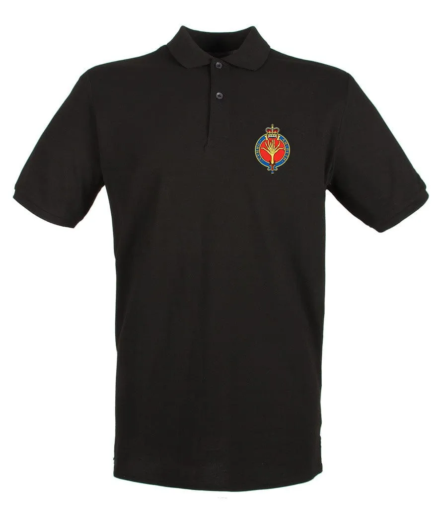 The Welsh Guards Embroidered Pique Polo Shirt