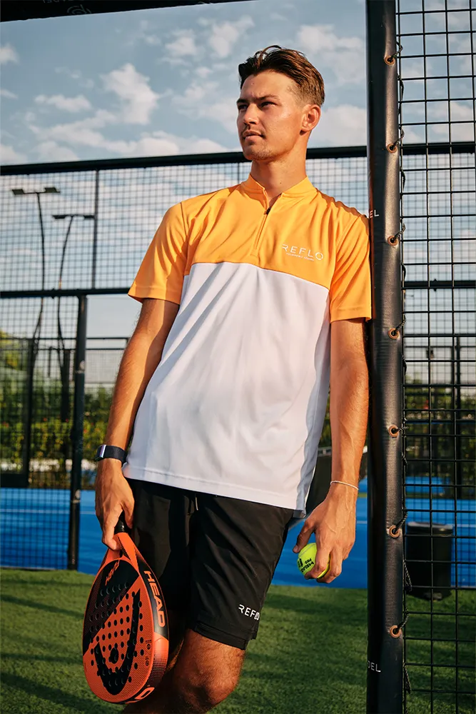 Tobol Polo Orange/White