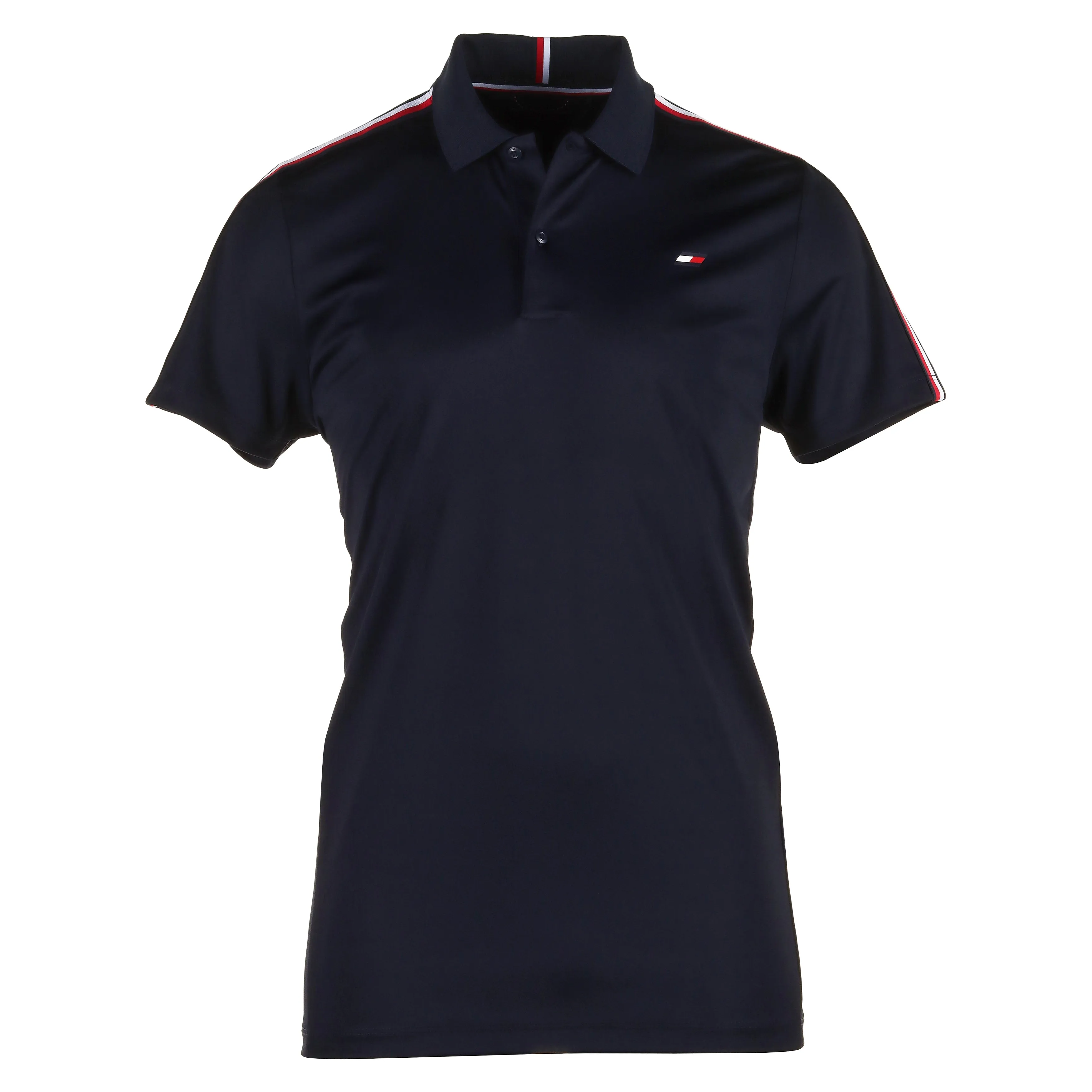 Tommy Sport Trim Tape Training Polo Shirt