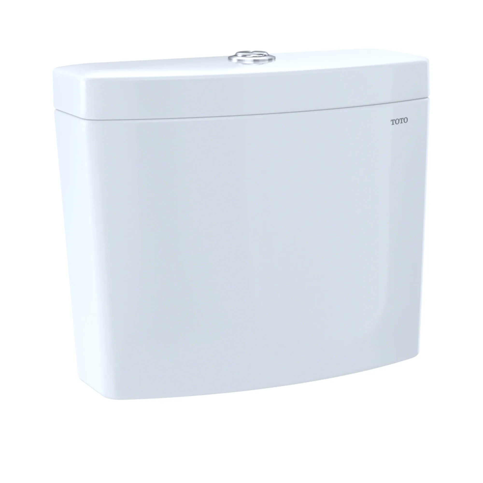 TOTO ST446EMNA#01 Aquia IV Dual Flush Toilet Tank Only with WASHLET  Auto Flush Compatibility, Cotton White